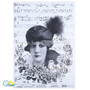 خرید کاغذ دکوپاژ ،خرید دکوپاژ برنجی ، خرید وسایل دکوپاژ در هنری آنلاین ،هنر ،هنری