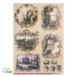 خرید کاغذ دکوپاژ ، خرید وسایل دکوپاژ در هنری آنلاین ،هنر ،هنری