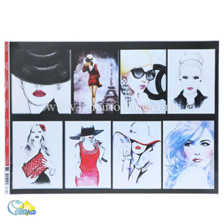 خرید کاغذ دکوپاژ ، خرید وسایل دکوپاژ در هنری آنلاین ،هنر ،هنری