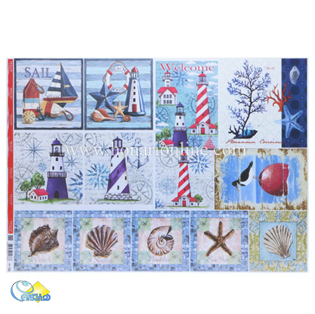 خرید کاغذ دکوپاژ ، خرید وسایل دکوپاژ در هنری آنلاین ،هنر ،هنری