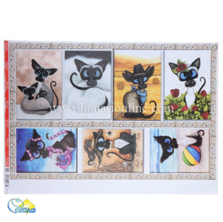 خرید کاغذ دکوپاژ ، خرید وسایل دکوپاژ در هنری آنلاین ،هنر ،هنری