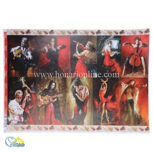 خرید کاغذ دکوپاژ ، خرید وسایل دکوپاژ در هنری آنلاین ،هنر ،هنری