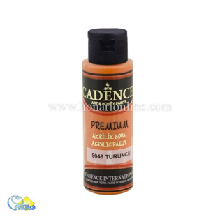 خرید رنگ اکریلیک کادنس، خرید رنگ اکریلیک، رنگ اکریلیک نارنجی، هنری آنلاین