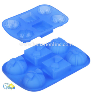 خرید قالب مافین، خرید قالب مافین شش خانه، قلب مافین کیک، هنری آنلاین