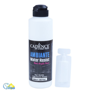 خرید رنگ آکریلیک مقاوم در برابر آب، خرید رنگ ضد آب، رنگ ضد آب آمبیانت، رنگ اکریلیک سفید، هنری آنلاین