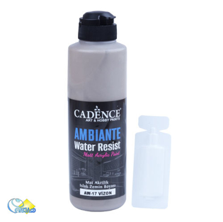 خرید رنگ اکریلیک، خرید رنگ ضد آب، رنگ ضد آب آمبیانت، رنگ اکریلیک قهوه ای، هنری آنلاین