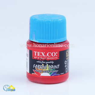 خرید رنگ پارچه، نقاشی روی پارچه، رنگ پارچه قرمز، هنری آنلاین	