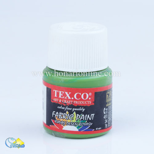 خرید رنگ پارچه، نقاشی روی پارچه، رنگ پارچه سبز روشن، هنری آنلاین		