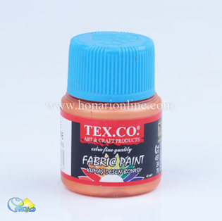 خرید رنگ پارچه، نقاشی روی پارچه، رنگ پارچه نارنجی، هنری آنلاین