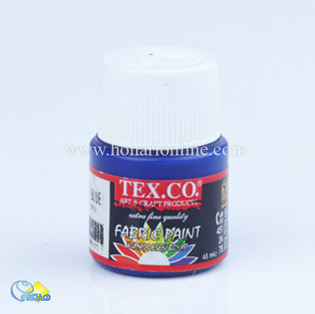 خرید رنگ پارچه، نقاشی روی پارچه، رنگ پارچه آبی کاربنی، هنری آنلاین