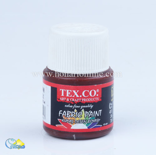 خرید رنگ پارچه، نقاشی روی پارچه، رنگ پارچه زرشکی، هنری آنلاین