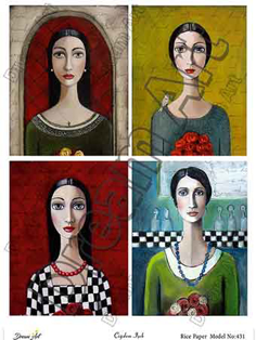 خرید کاغذ دکوپاژ ،خرید دکوپاژ برنجی ، خرید وسایل دکوپاژ در هنری آنلاین ،هنر ،هنری