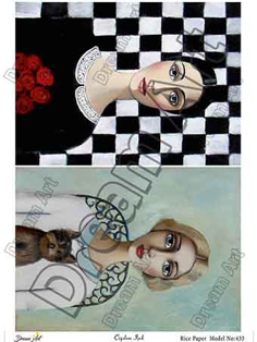 خرید کاغذ دکوپاژ ،خرید دکوپاژ برنجی ، خرید وسایل دکوپاژ در هنری آنلاین ،هنر ،هنری