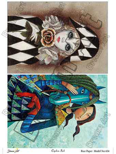 خرید کاغذ دکوپاژ ،خرید دکوپاژ برنجی ، خرید وسایل دکوپاژ در هنری آنلاین ،هنر ،هنری