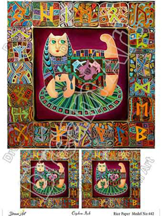 خرید کاغذ دکوپاژ ،خرید دکوپاژ برنجی ، خرید وسایل دکوپاژ در هنری آنلاین ،هنر ،هنری