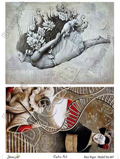 خرید کاغذ دکوپاژ ،خرید دکوپاژ برنجی ، خرید وسایل دکوپاژ در هنری آنلاین ،هنر ،هنری