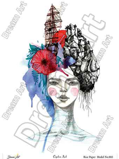 خرید کاغذ دکوپاژ ،خرید دکوپاژ برنجی ، خرید وسایل دکوپاژ در هنری آنلاین ،هنر ،هنری