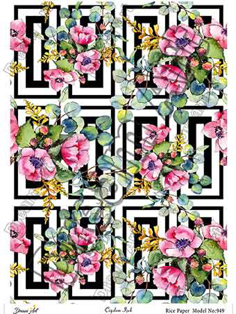 خرید کاغذ دکوپاژ ،خرید دکوپاژ برنجی ، خرید وسایل دکوپاژ در هنری آنلاین ،هنر ،هنری