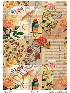 خرید کاغذ دکوپاژ ،خرید دکوپاژ برنجی ، خرید وسایل دکوپاژ در هنری آنلاین ،هنر ،هنری