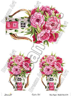 خرید کاغذ دکوپاژ ،خرید دکوپاژ برنجی ، خرید وسایل دکوپاژ در هنری آنلاین ،هنر ،هنری