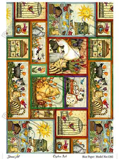 خرید کاغذ دکوپاژ ،خرید دکوپاژ برنجی ، خرید وسایل دکوپاژ در هنری آنلاین ،هنر ،هنری