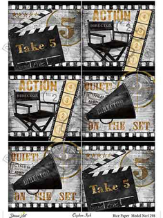 خرید کاغذ دکوپاژ ،خرید دکوپاژ برنجی ، خرید وسایل دکوپاژ در هنری آنلاین ،هنر ،هنری