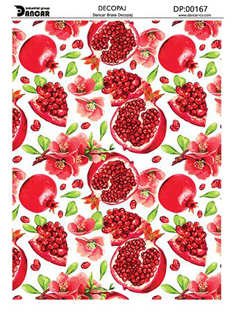 خرید کاغذ دکوپاژ، خرید دکوپاژ برنجی،طرح یلدا، شب یلدا، خرید وسایل دکوپاژ، هنری آنلاین