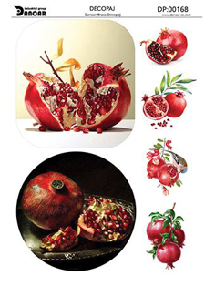 خرید کاغذ دکوپاژ، خرید دکوپاژ برنجی،طرح یلدا، شب یلدا، خرید وسایل دکوپاژ، هنری آنلاین