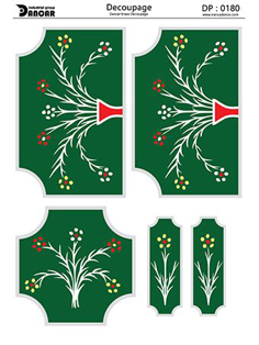 خرید کاغذ دکوپاژ، خرید دکوپاژ برنجی،طرح یلدا، شب یلدا، خرید وسایل دکوپاژ، هنری آنلاین