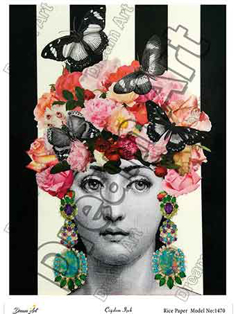 خرید کاغذ دکوپاژ ،خرید دکوپاژ برنجی ، خرید وسایل دکوپاژ در هنری آنلاین ،هنر ،هنری