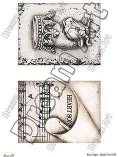 خرید کاغذ دکوپاژ ،خرید دکوپاژ برنجی ، خرید وسایل دکوپاژ در هنری آنلاین ،هنر ،هنری