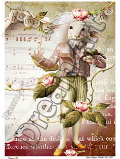 خرید کاغذ دکوپاژ ،خرید دکوپاژ برنجی ، خرید وسایل دکوپاژ در هنری آنلاین ،هنر ،هنری