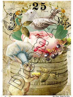 خرید کاغذ دکوپاژ ،خرید دکوپاژ برنجی ، خرید وسایل دکوپاژ در هنری آنلاین ،هنر ،هنری