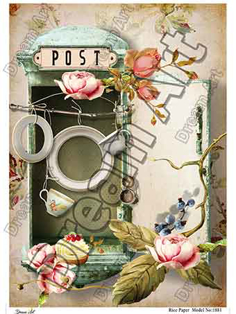 خرید کاغذ دکوپاژ ،خرید دکوپاژ برنجی ، خرید وسایل دکوپاژ در هنری آنلاین ،هنر ،هنری