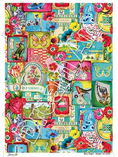 خرید کاغذ دکوپاژ ،خرید دکوپاژ برنجی ، خرید وسایل دکوپاژ در هنری آنلاین ،هنر ،هنری