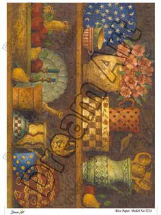 خرید کاغذ دکوپاژ ،خرید دکوپاژ برنجی ، خرید وسایل دکوپاژ در هنری آنلاین ،هنر ،هنری