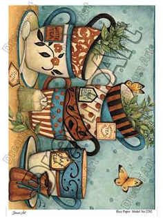 خرید کاغذ دکوپاژ ،خرید دکوپاژ برنجی ، خرید وسایل دکوپاژ در هنری آنلاین ،هنر ،هنری