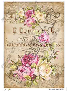 خرید کاغذ دکوپاژ ،خرید دکوپاژ برنجی ، خرید وسایل دکوپاژ در هنری آنلاین ،هنر ،هنری