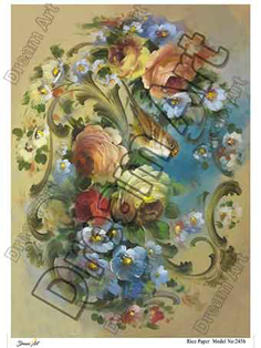 خرید کاغذ دکوپاژ ،خرید دکوپاژ برنجی ، خرید وسایل دکوپاژ در هنری آنلاین ،هنر ،هنری