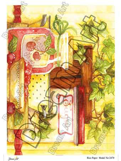 خرید کاغذ دکوپاژ ،خرید دکوپاژ برنجی ، خرید وسایل دکوپاژ در هنری آنلاین ،هنر ،هنری