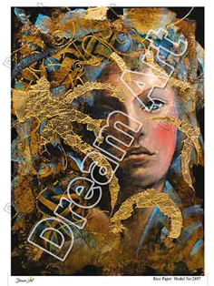 خرید کاغذ دکوپاژ ،خرید دکوپاژ برنجی ، خرید وسایل دکوپاژ در هنری آنلاین ،هنر ،هنری