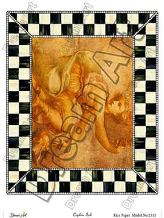 خرید کاغذ دکوپاژ ،خرید دکوپاژ برنجی ، خرید وسایل دکوپاژ در هنری آنلاین ،هنر ،هنری