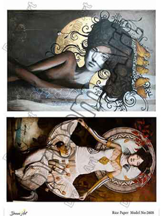 خرید کاغذ دکوپاژ ،خرید دکوپاژ برنجی ، خرید وسایل دکوپاژ در هنری آنلاین ،هنر ،هنری