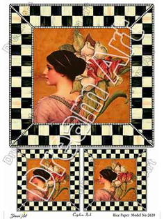 خرید کاغذ دکوپاژ ،خرید دکوپاژ برنجی ، خرید وسایل دکوپاژ در هنری آنلاین ،هنر ،هنری