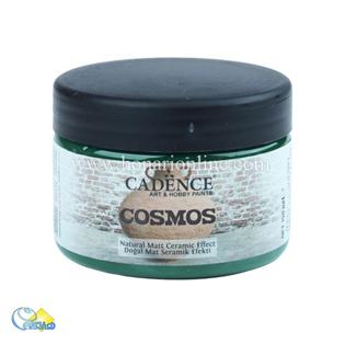 خرید رنگ کوزماس،خرید افکت سرامیک، افکت سرامیکی مات طبیعی، افکت سرامیک سبز، cosmos، هنری آنلاین