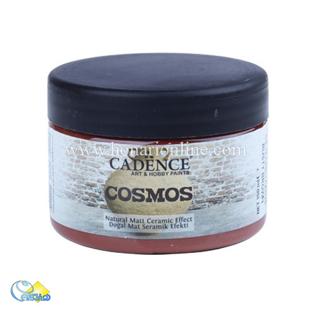 خرید رنگ کوزماس،خرید افکت سرامیک، افکت سرامیکی مات طبیعی، افکت سرامیک قهوه ای، cosmos، هنری آنلاین