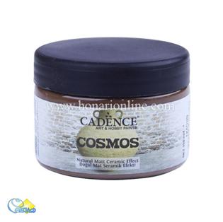 خرید رنگ کوزماس،خرید افکت سرامیک، افکت سرامیکی مات طبیعی، افکت سرامیک قهوه ای، cosmos، هنری آنلاین
