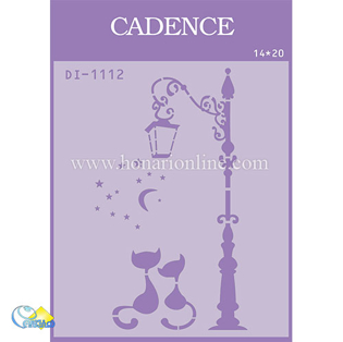 خرید شابلون، خرید شابلون استنسیل، خرید شابلون دیواری، شابلون طرح گربه، لوازم پتینه کاری، هنری آنلاین ،هنر، هنری