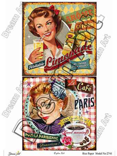 خرید کاغذ دکوپاژ ،خرید دکوپاژ برنجی ، خرید وسایل دکوپاژ در هنری آنلاین ،هنر ،هنری