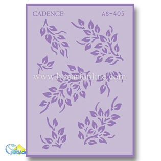 خرید شابلون، خرید شابلون استنسیل، شابلون دیواری، شابلون طرح برگ، لوازم پتینه کاری، هنری آنلاین، هنر، هنری